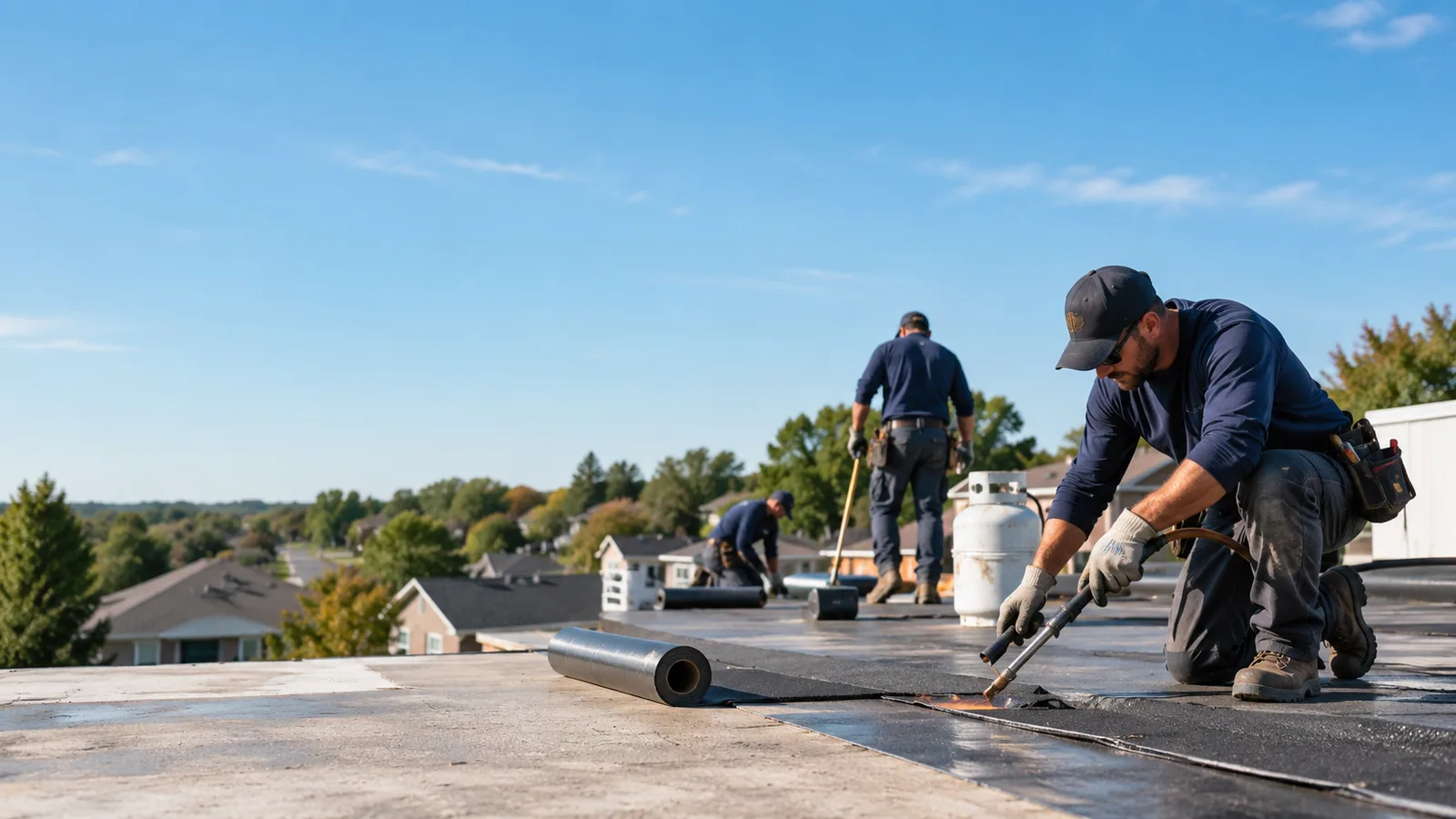 Flat Roof Leak Repair providers in Brownstown, PA